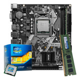 Kit Processador Intel I5 Placa H61 1155 8gb Ddr3 1600mhz